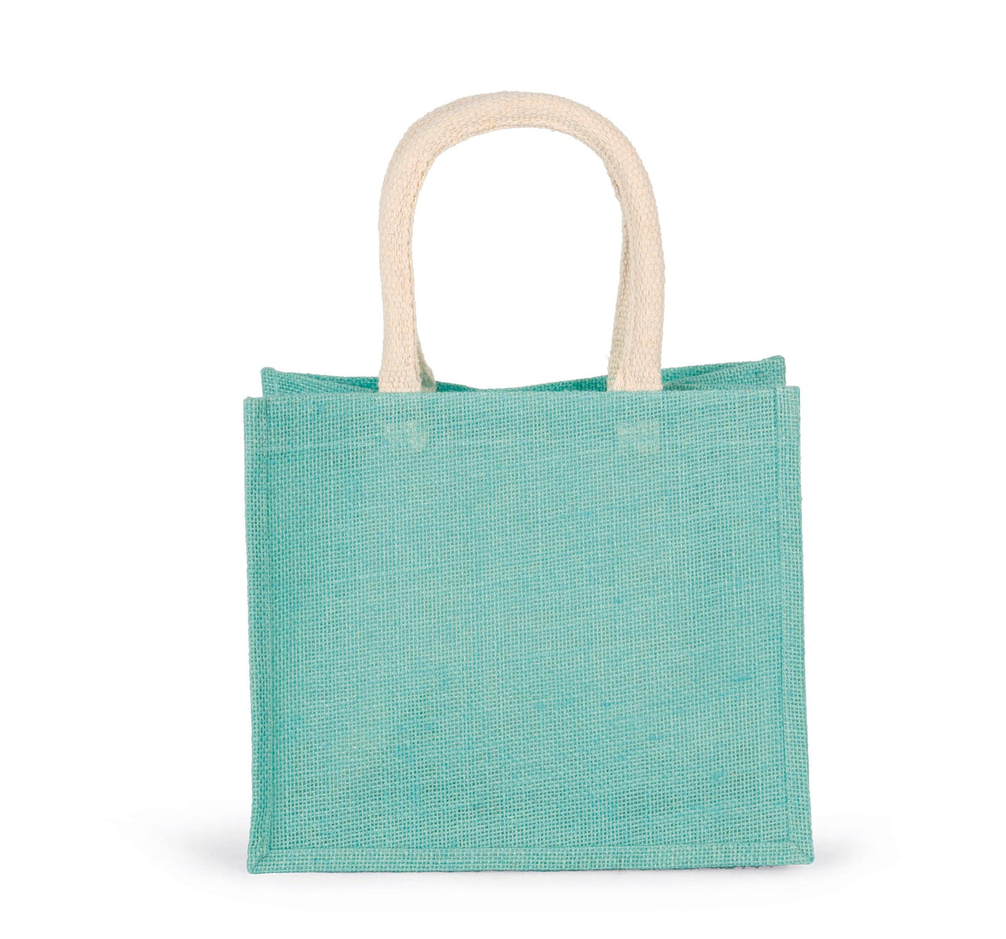 Sac style cabas en toile de jute - modèle moyen - La-broderie