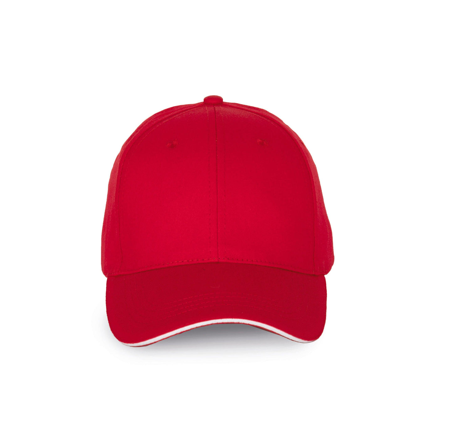 Casquette avec sandwich contrasté - 6 panneaux - La-broderie