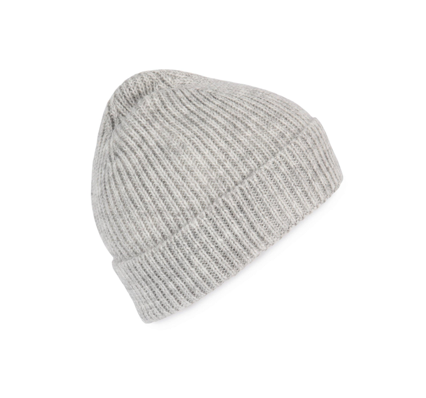 Bonnet classique tricoté en fil recyclé - La-broderie
