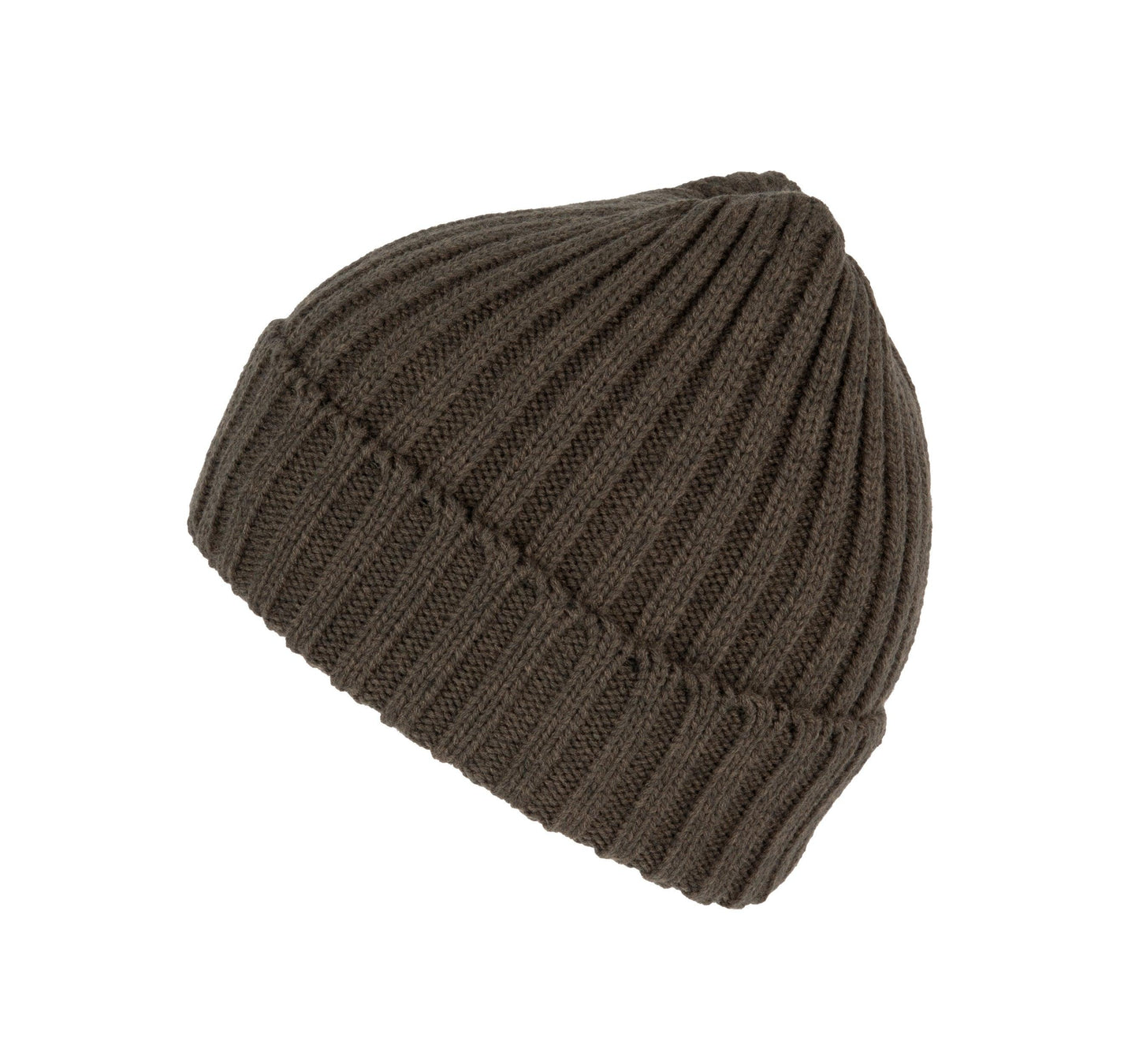 Bonnet à double côte et revers - La-broderie