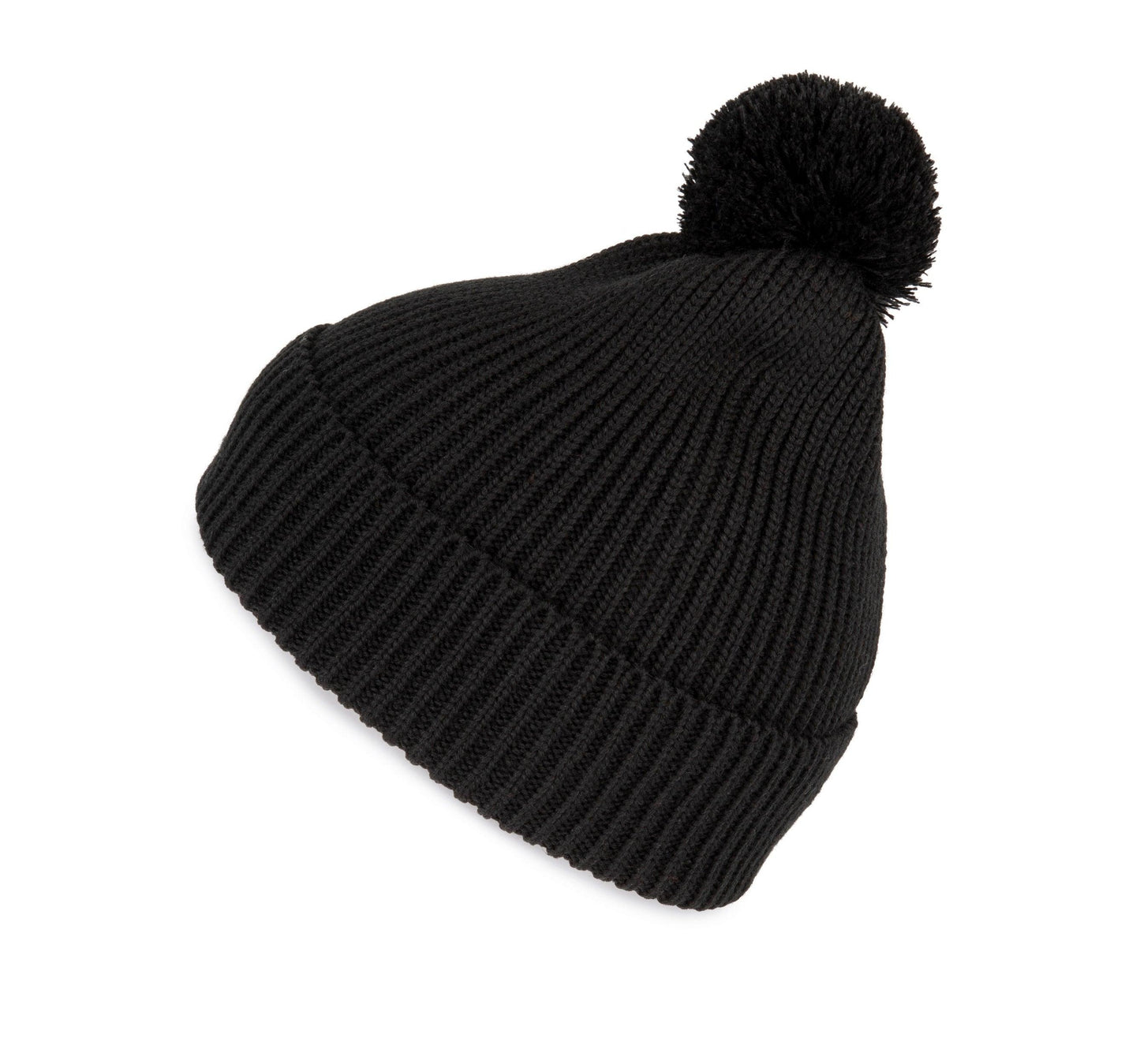 Bonnet avec pompon - La-broderie