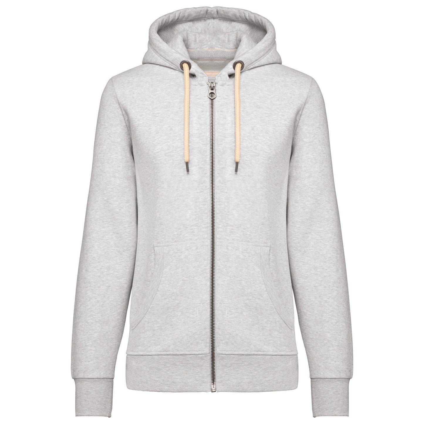 Sweat-shirt vintage zippé à capuche femme - La-broderie