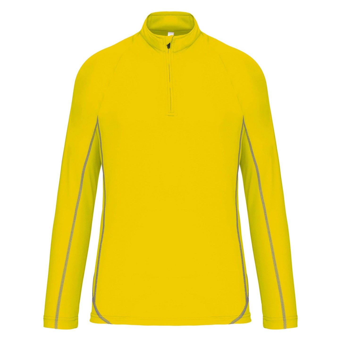 Haut de sport manches longues ¼ zip homme - La-broderie
