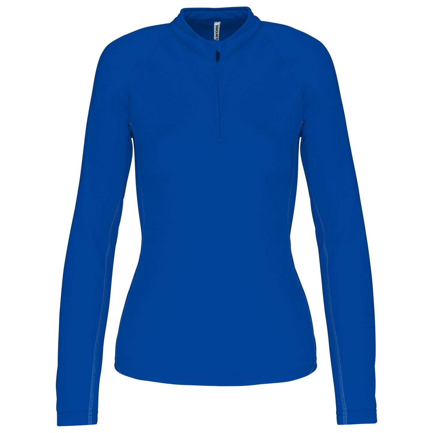 Haut de sport manches longues ¼ zip femme - La-broderie