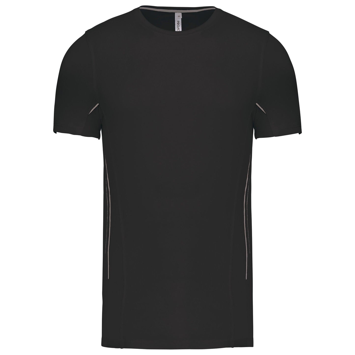 T-shirt de sport bi-matière manches courtes - La-broderie