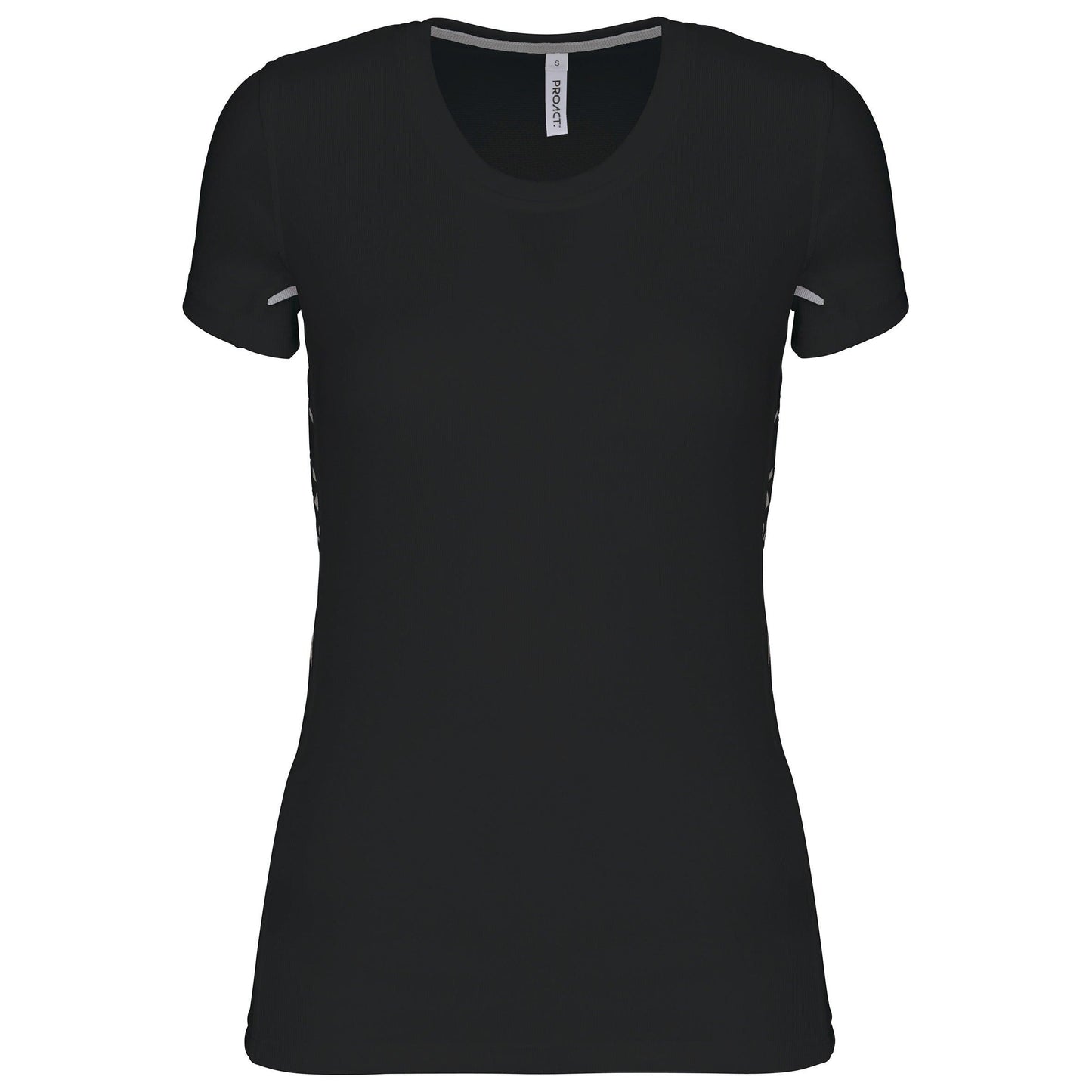 T-shirt de sport bi-matière manches courtes femme - La-broderie