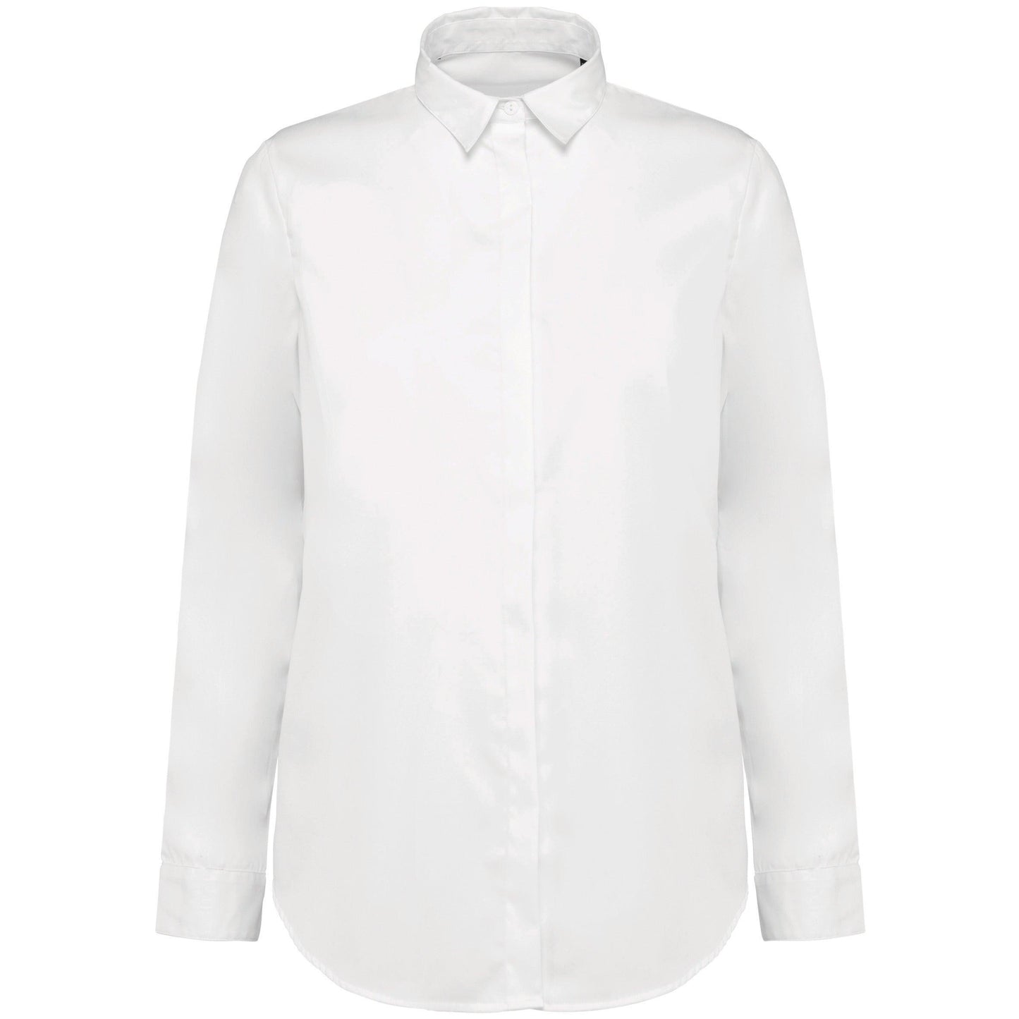 Chemise twill manches longues femme - La-broderie