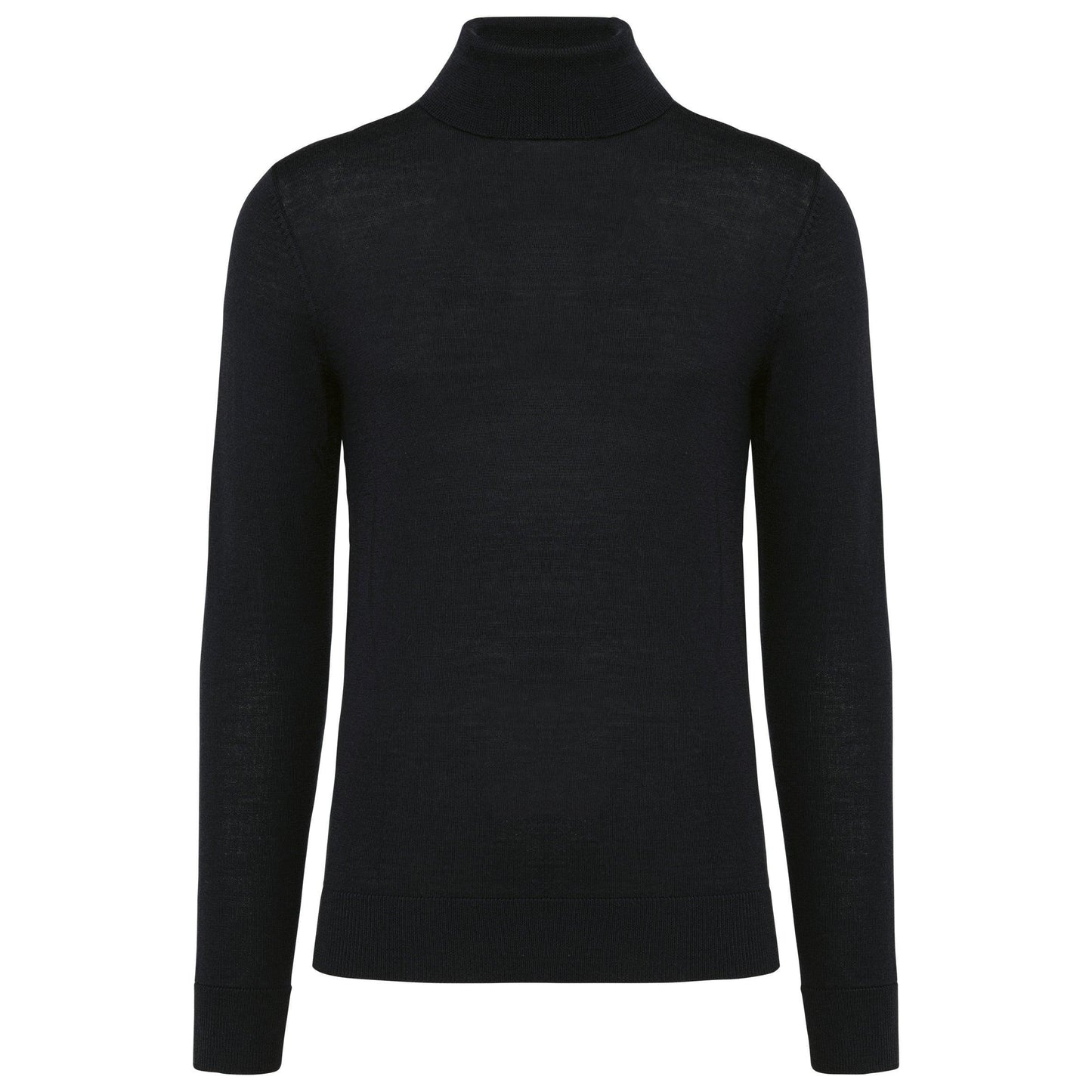 Pull Mérinos col roulé homme - La-broderie