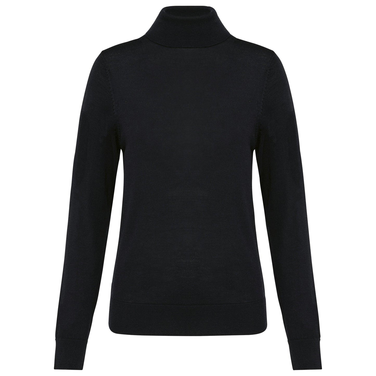 Pull Mérinos col roulé femme - La-broderie