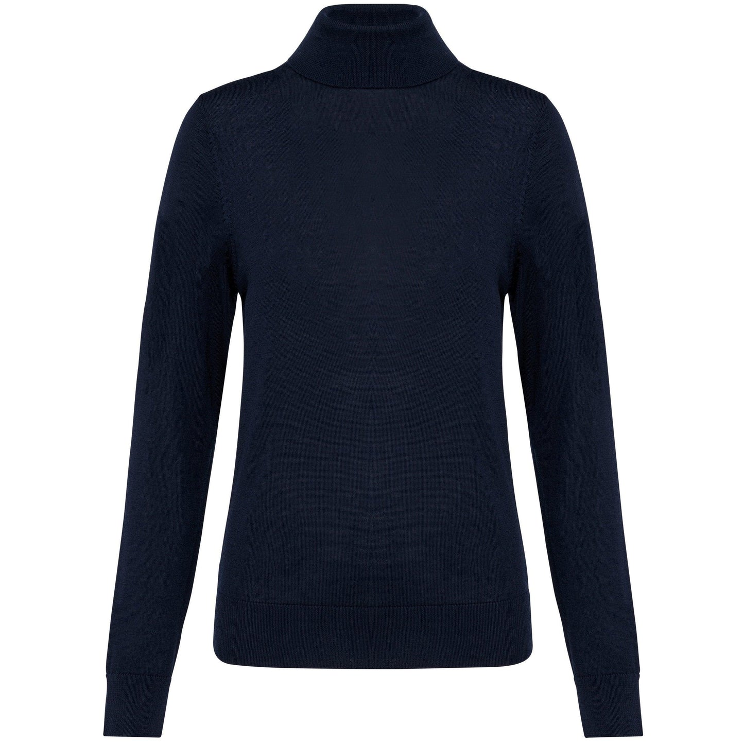 Pull Mérinos col roulé femme - La-broderie