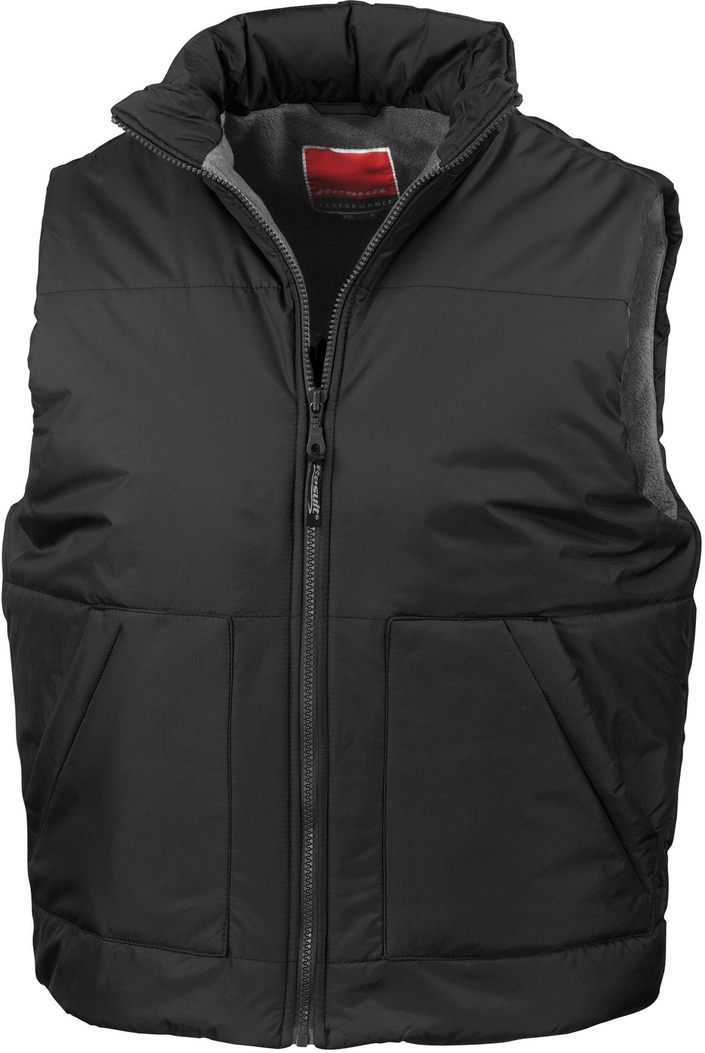 Bodywarmer doublé polaire - La-broderie