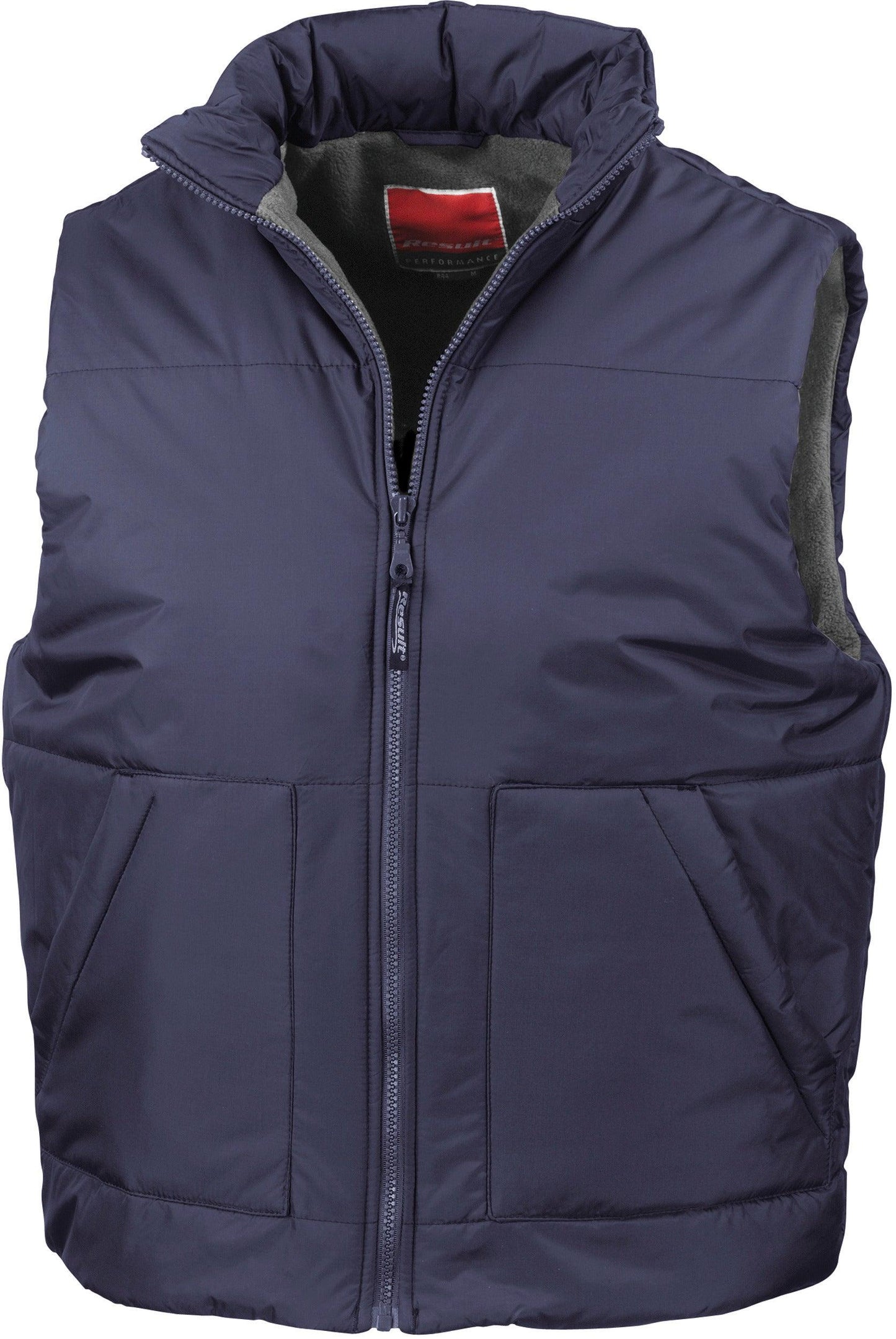 Bodywarmer doublé polaire - La-broderie