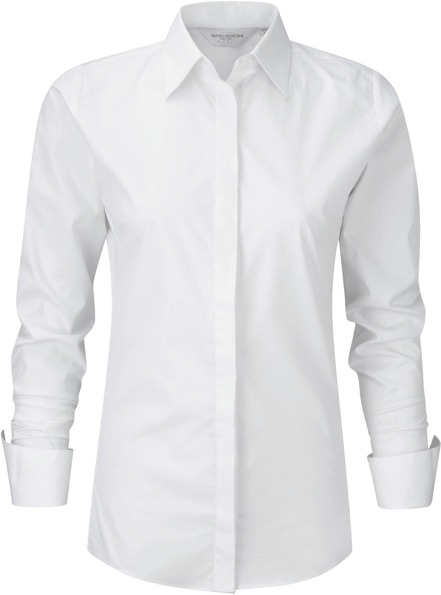 Chemise femme manches longues Ultimate stretch - La-broderie