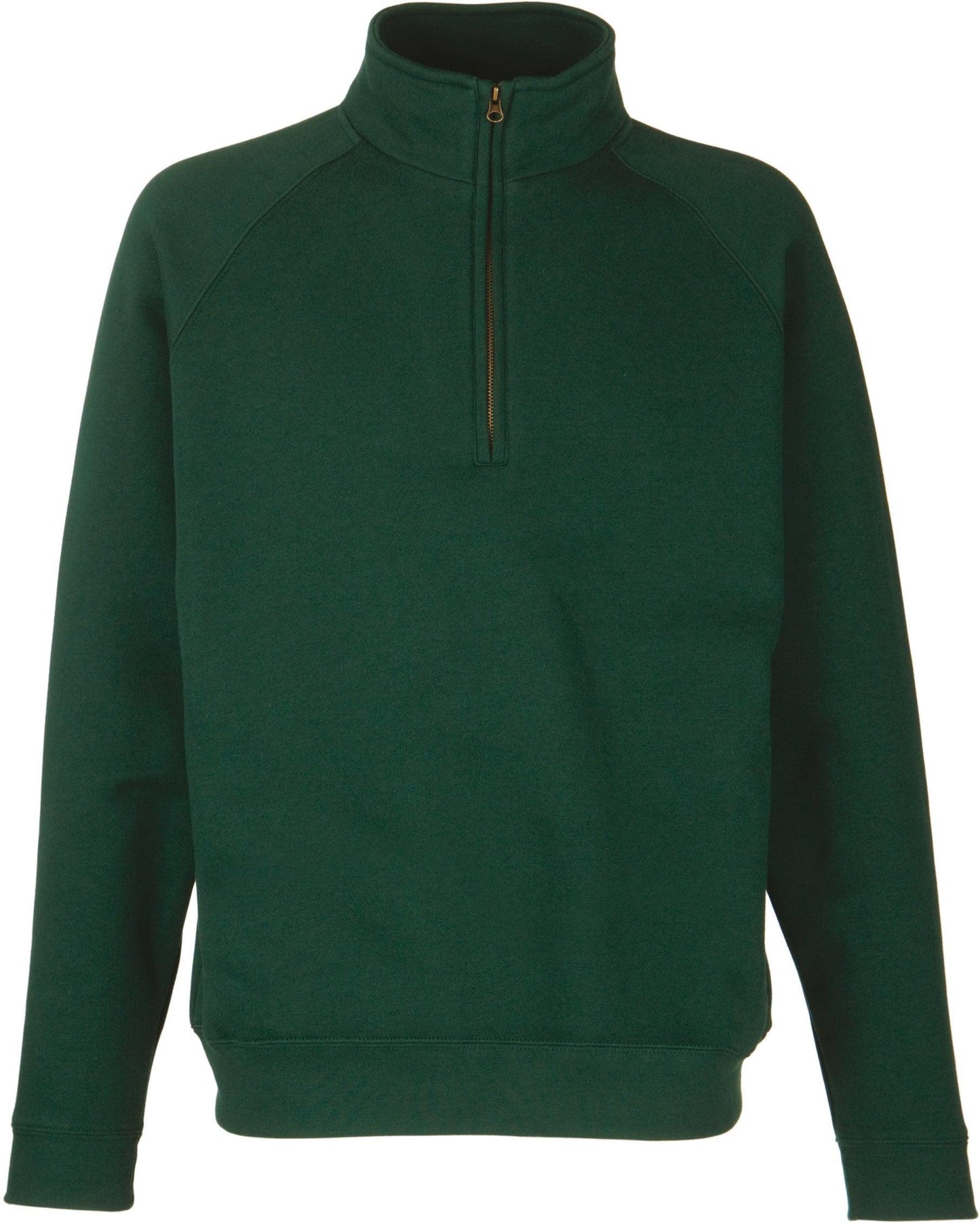 Sweat-shirt col zippé Premium (62-032-0) unisexe - La-broderie