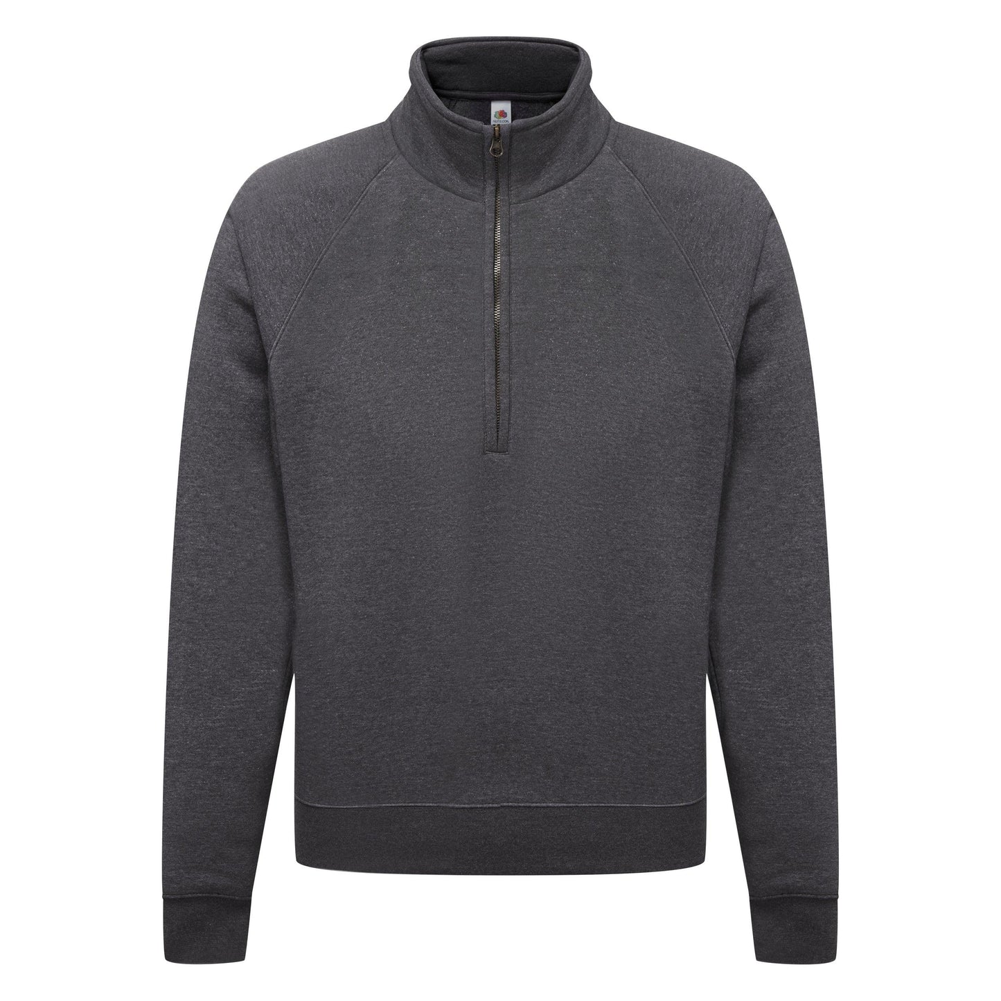 Sweat-shirt col zippé Premium (62-032-0) unisexe - La-broderie