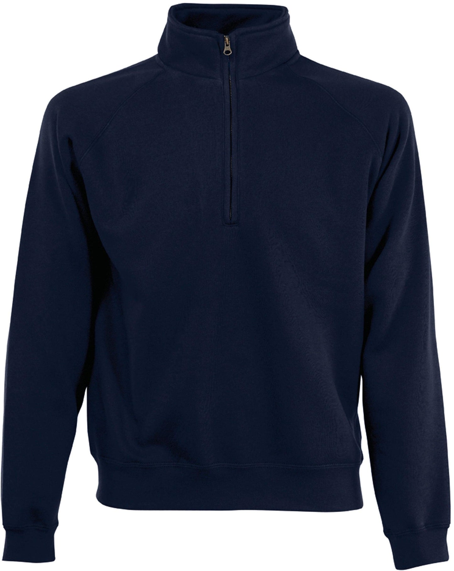 Sweat-shirt col zippé Premium (62-032-0) unisexe - La-broderie