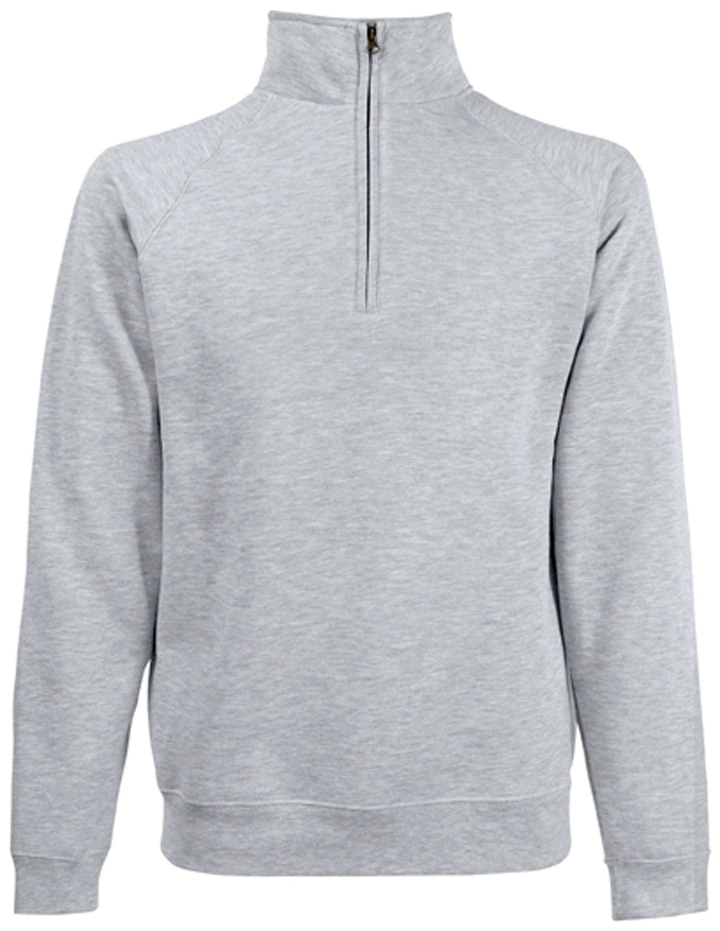 Sweat-shirt col zippé Premium (62-032-0) unisexe - La-broderie
