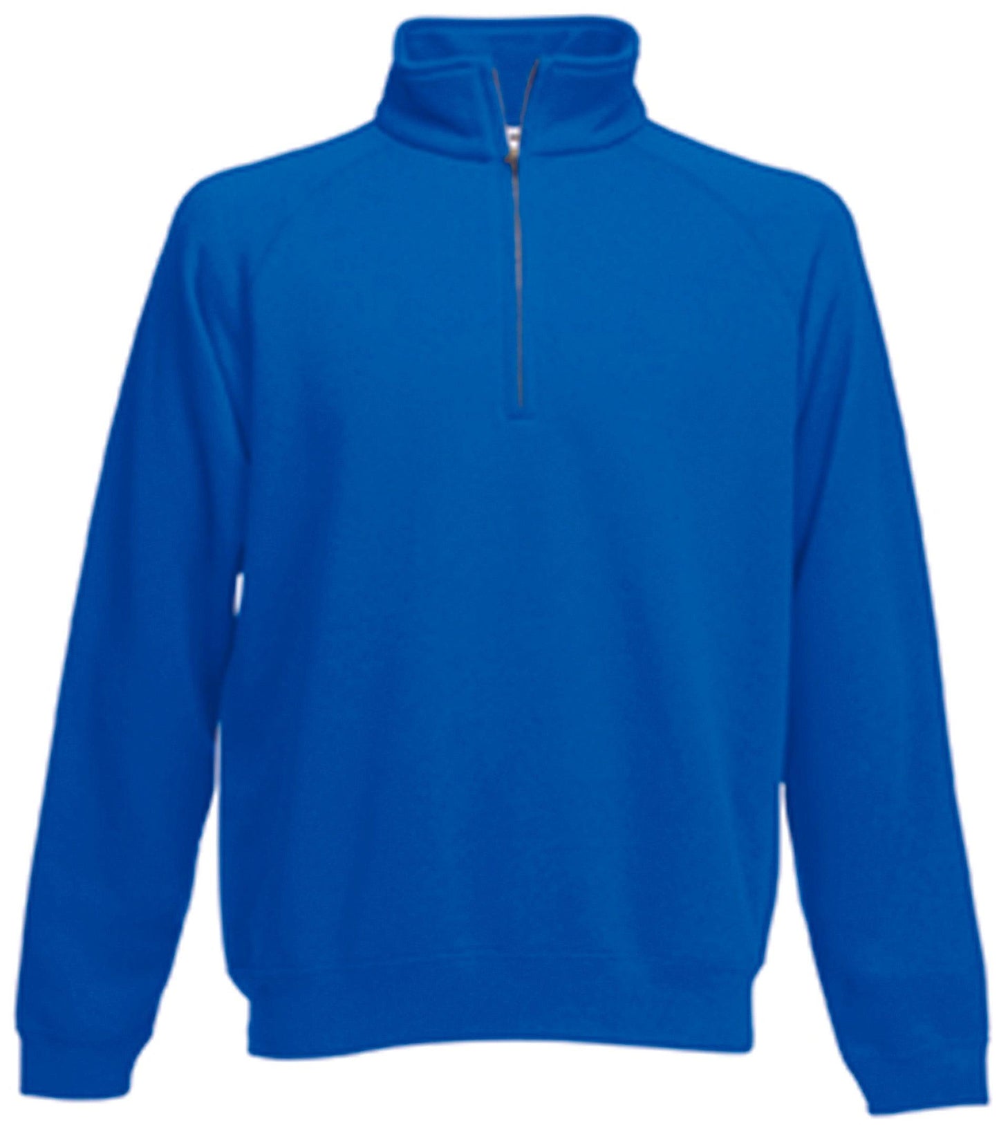 Sweat-shirt col zippé Premium (62-032-0) unisexe - La-broderie
