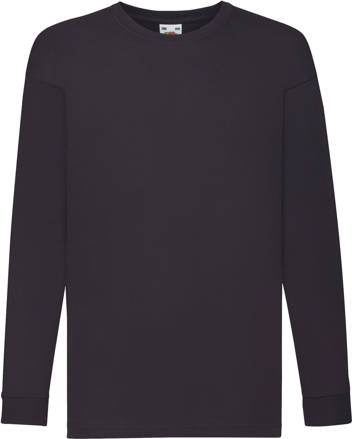 T-shirt enfant manches longues Valueweight (61-007-0) - La-broderie