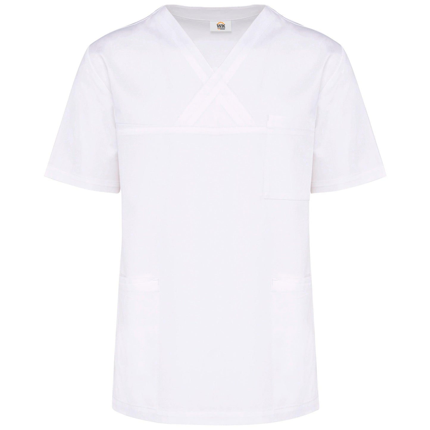Tunique coton manches courtes unisexe - La-broderie