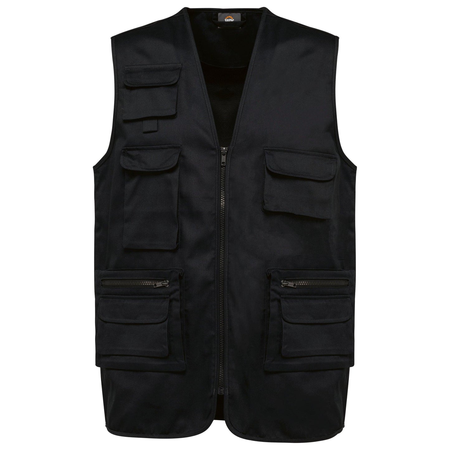 Gilet polycoton multipoches doublé unisexe - La-broderie