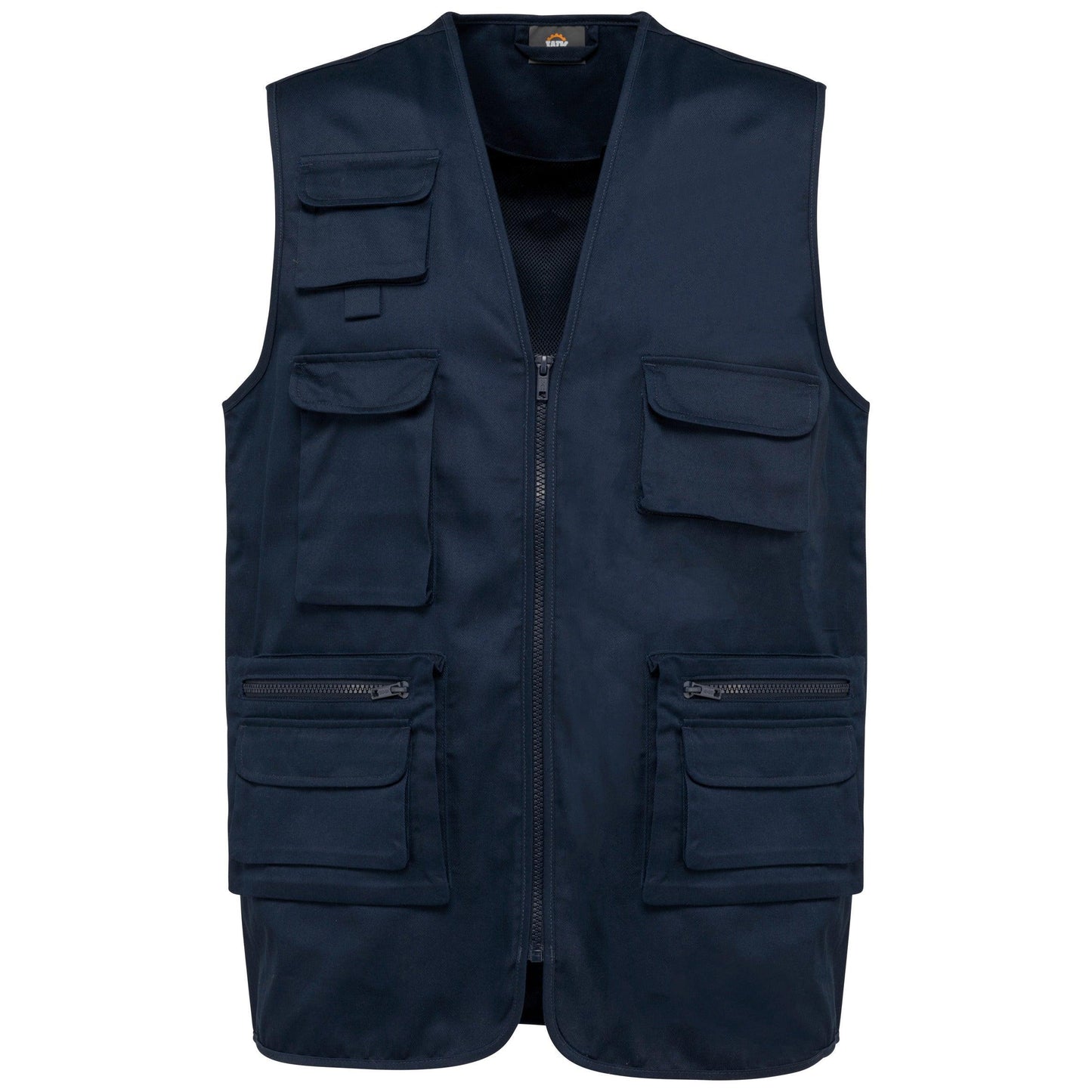 Gilet polycoton multipoches doublé unisexe - La-broderie