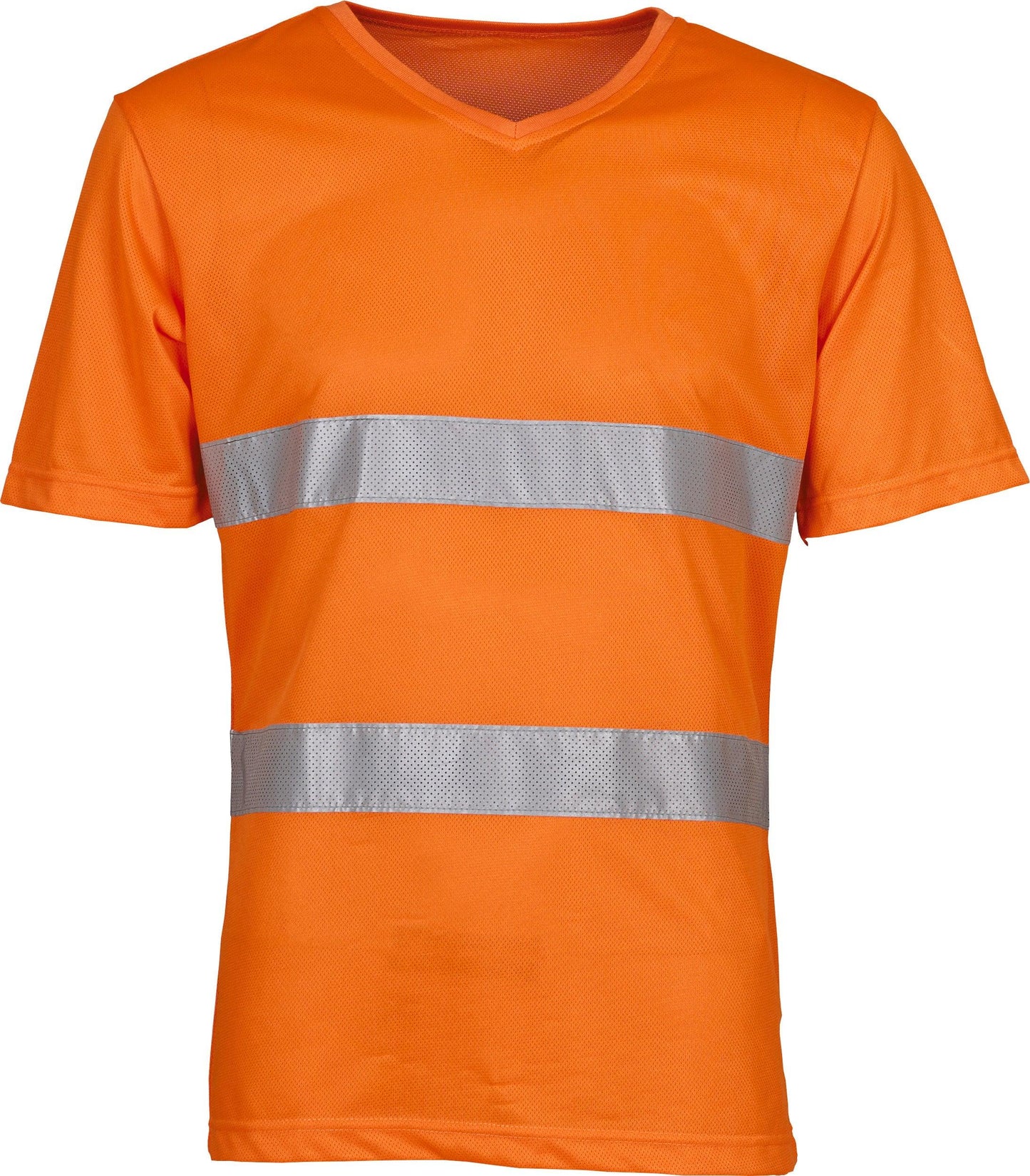 T-shirt col V haute visibilité Top Cool - La-broderie