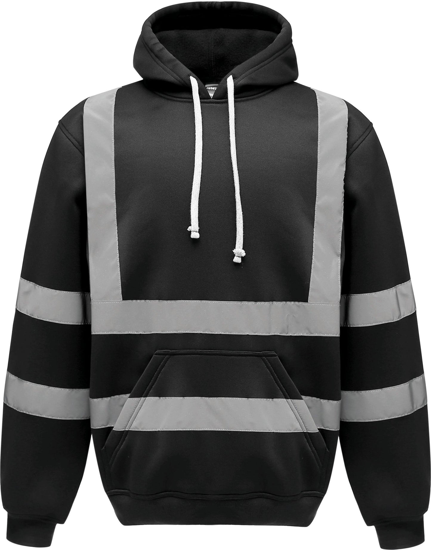 Sweatshirt capuche haute visibilité - La-broderie