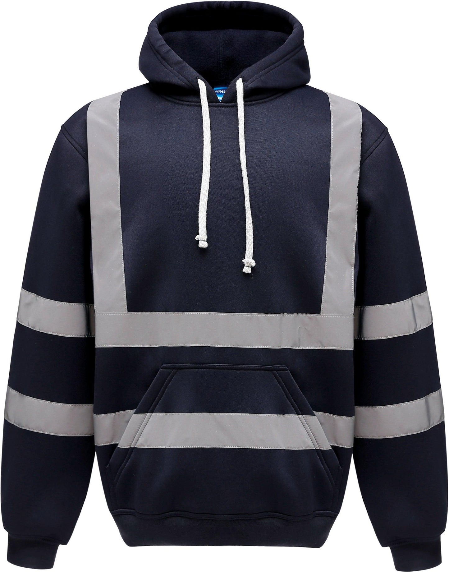 Sweatshirt capuche haute visibilité - La-broderie