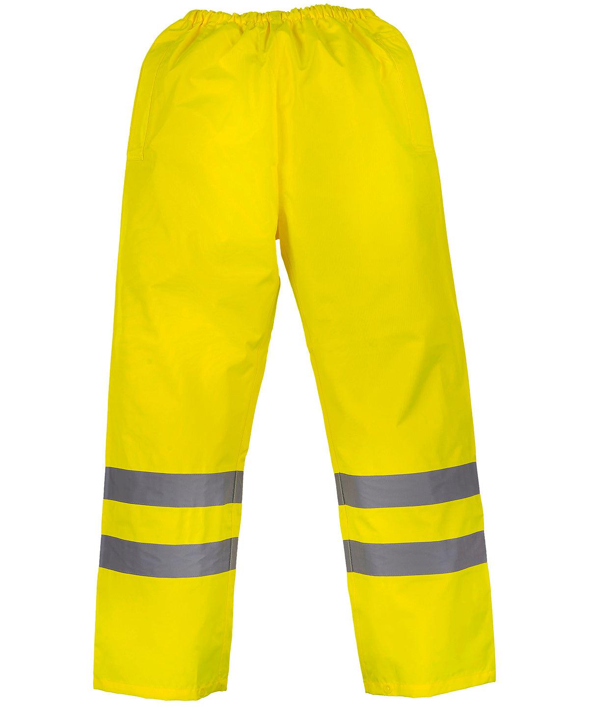 Pantalon de pluie respirant Hi-Vis Soft Flex - La-broderie