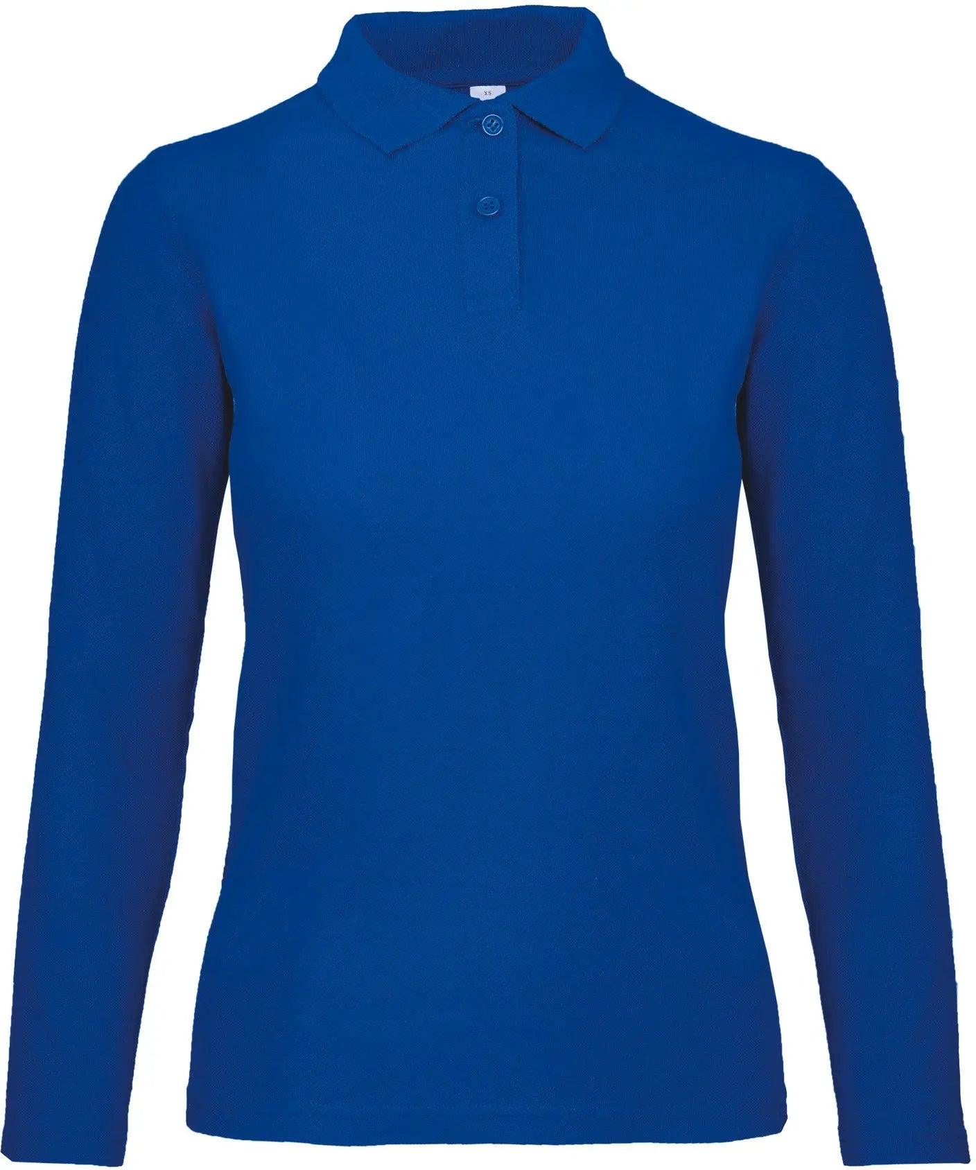 Polo femme ID.001 manches longues - La-broderie