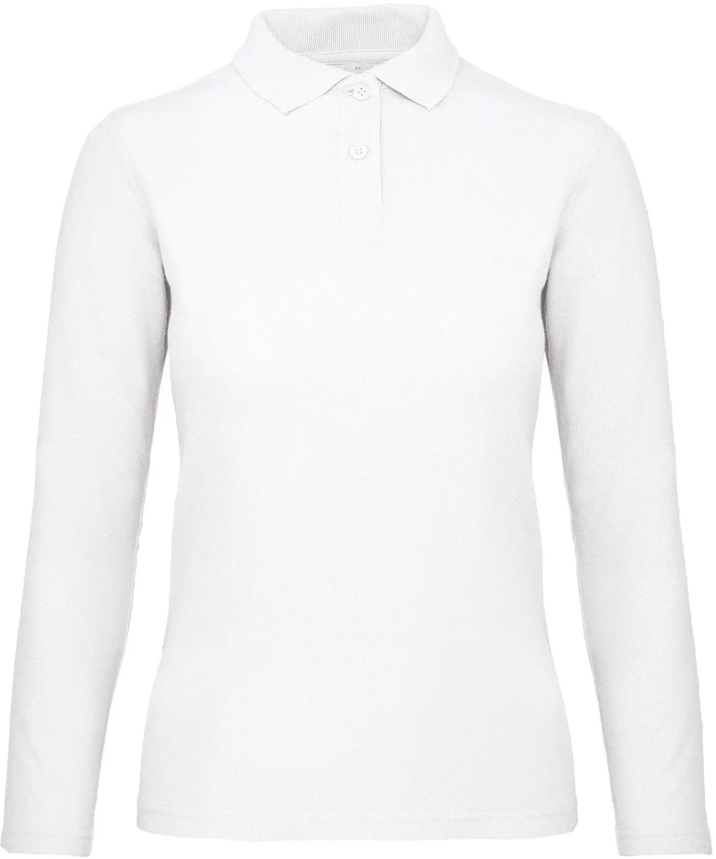 Polo femme ID.001 manches longues - La-broderie