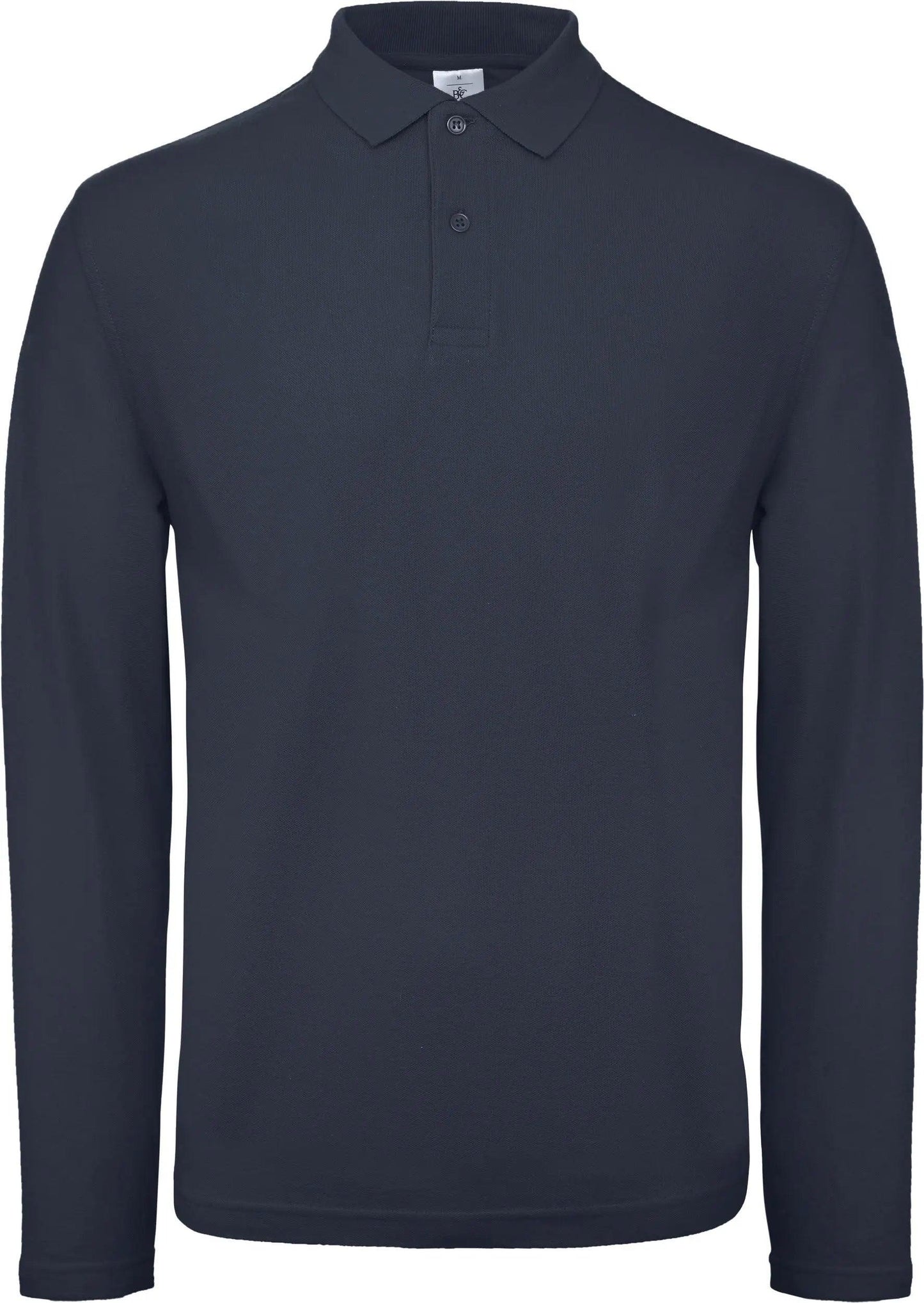Polo homme ID.001 manches longues - La-broderie