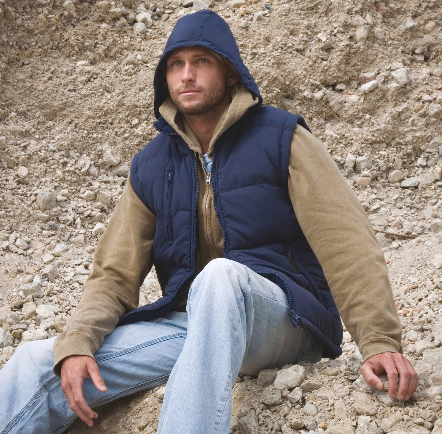 Bodywarmer doublé - La-broderie