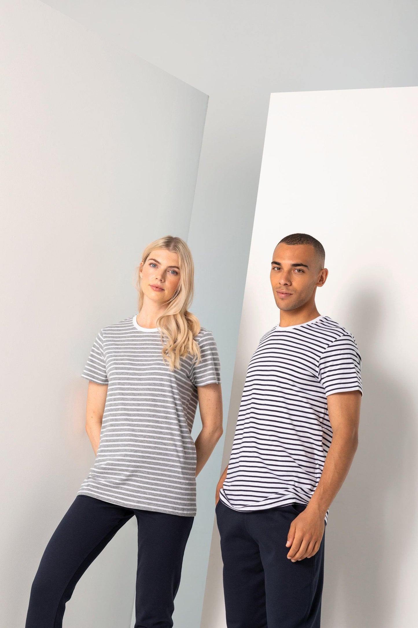 T-shirt Rayé unisexe - La-broderie