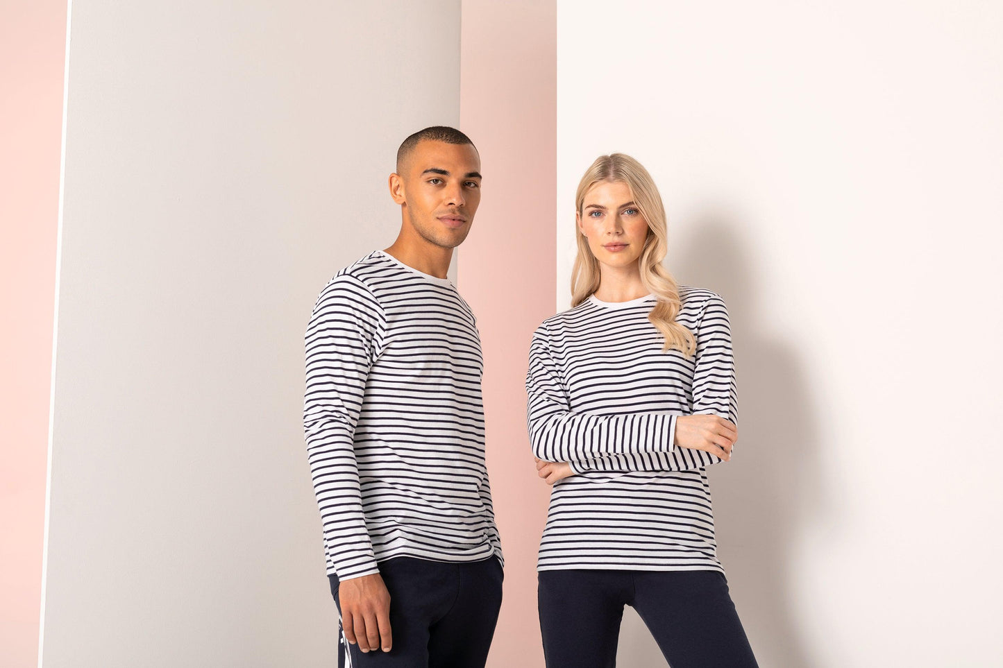 T-shirt rayé manches longues - La-broderie
