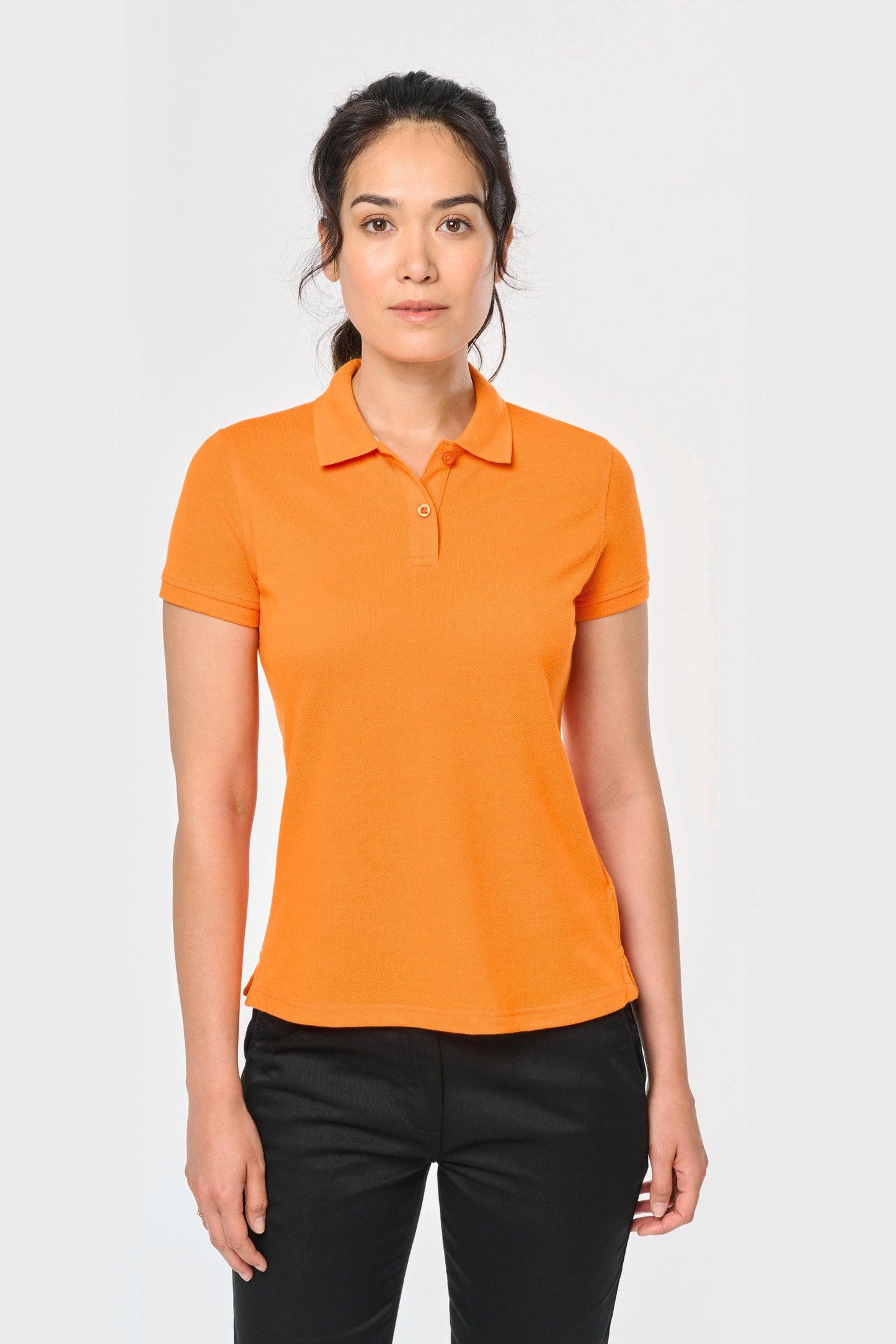 Polo manches courtes femme - La-broderie
