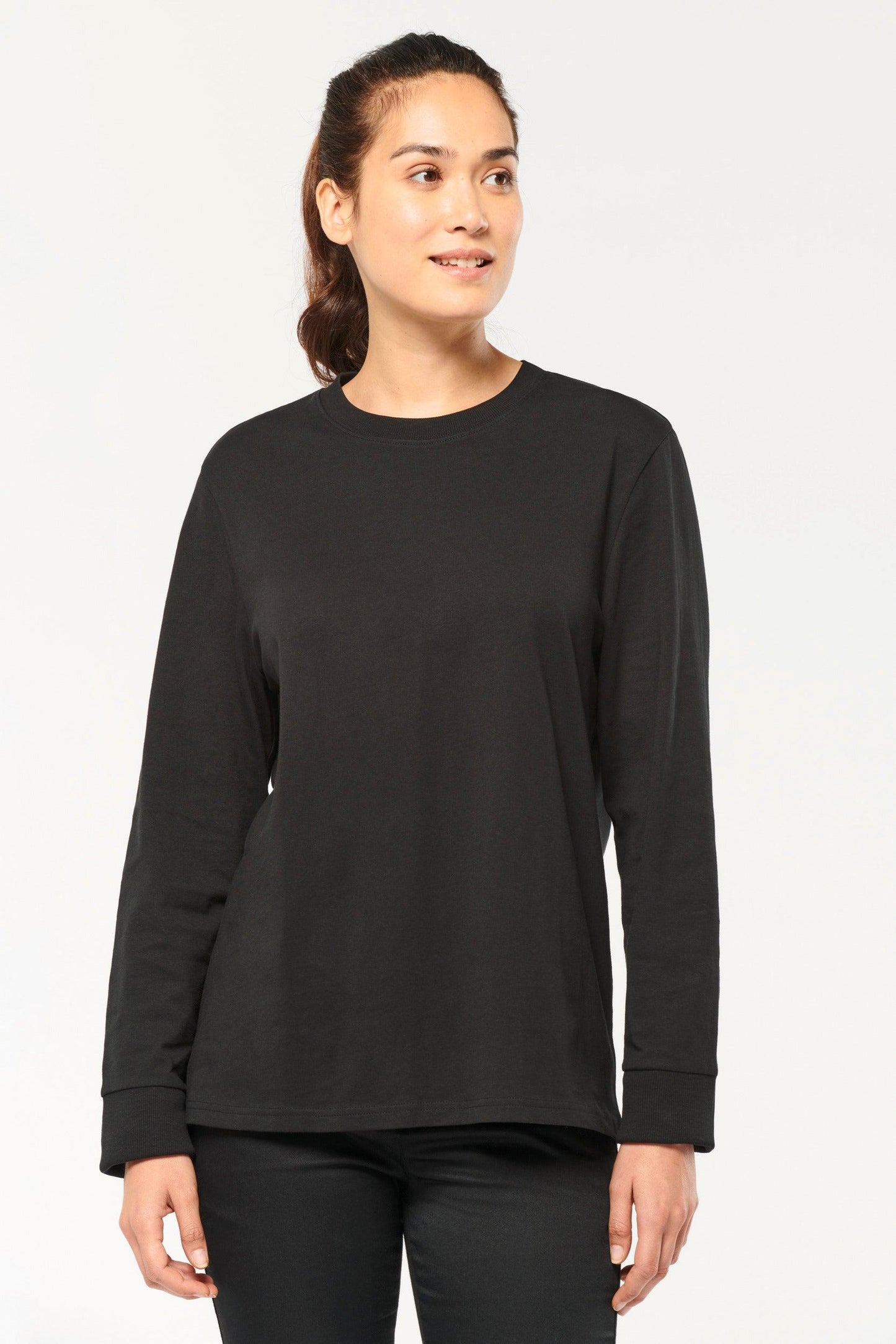 T-shirt écoresponsable manches longues unisexe - La-broderie