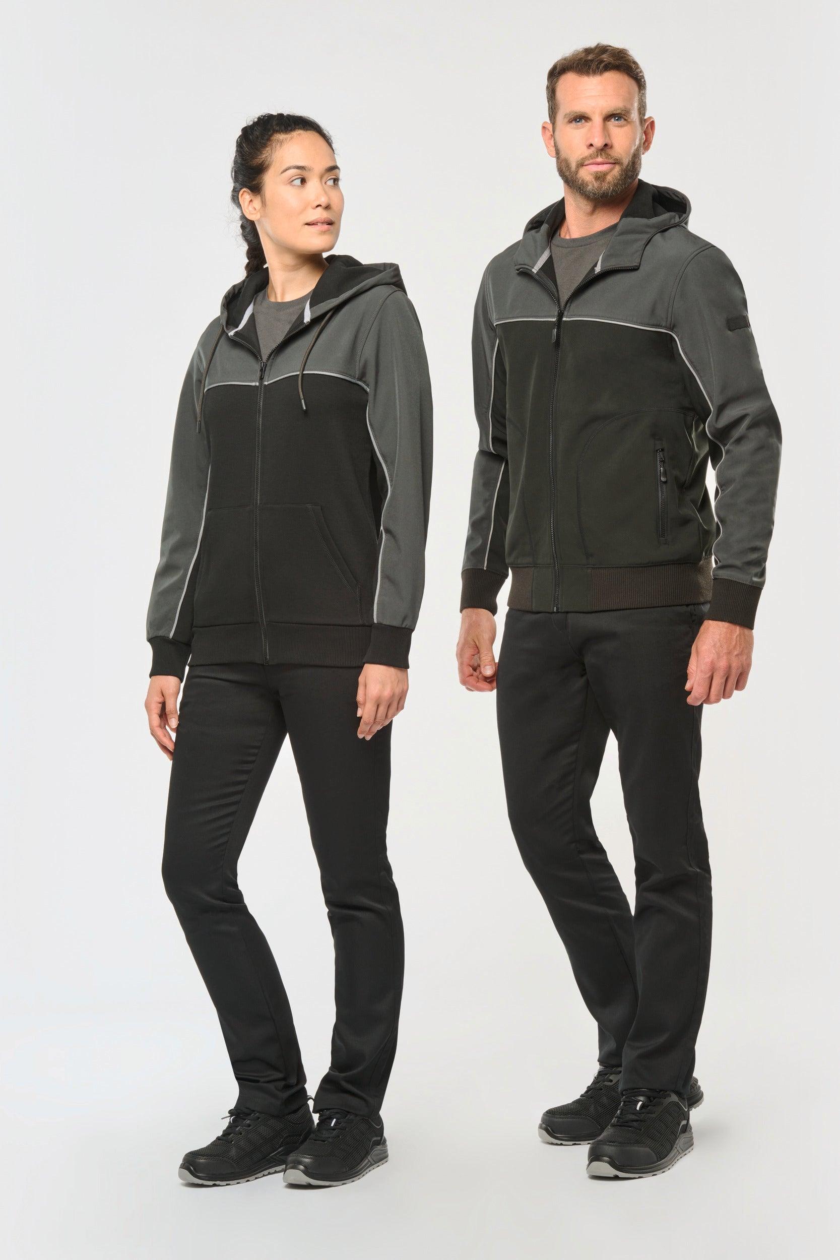 JHK JK501 - Veste Softshell femme - White | France JHK JK501 - Veste Softshell femme - White | France