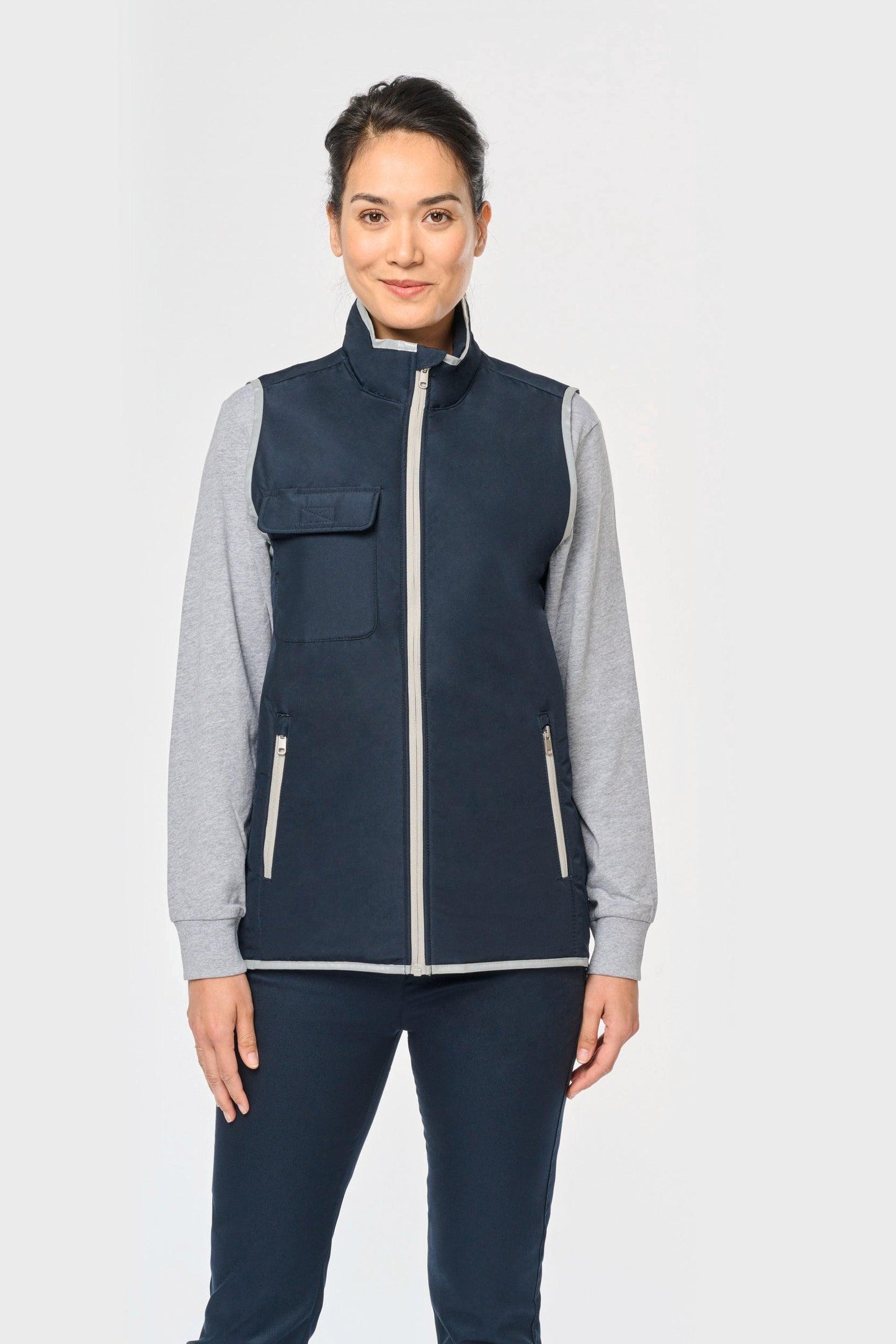 Bodywarmer thermique 4 couches unisexe - La-broderie