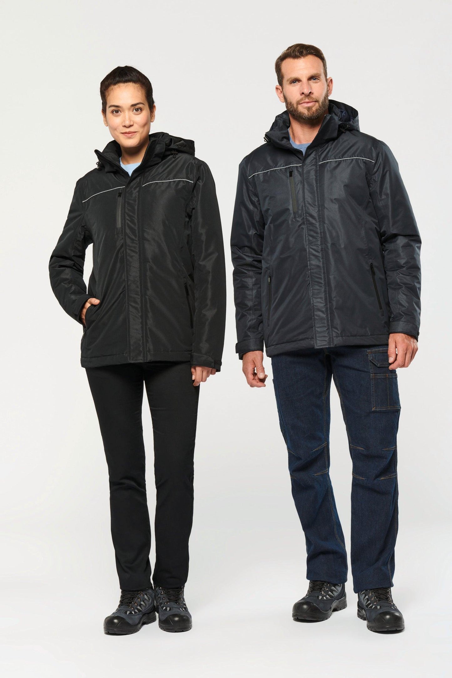 Parka performance à capuche unisexe - La-broderie
