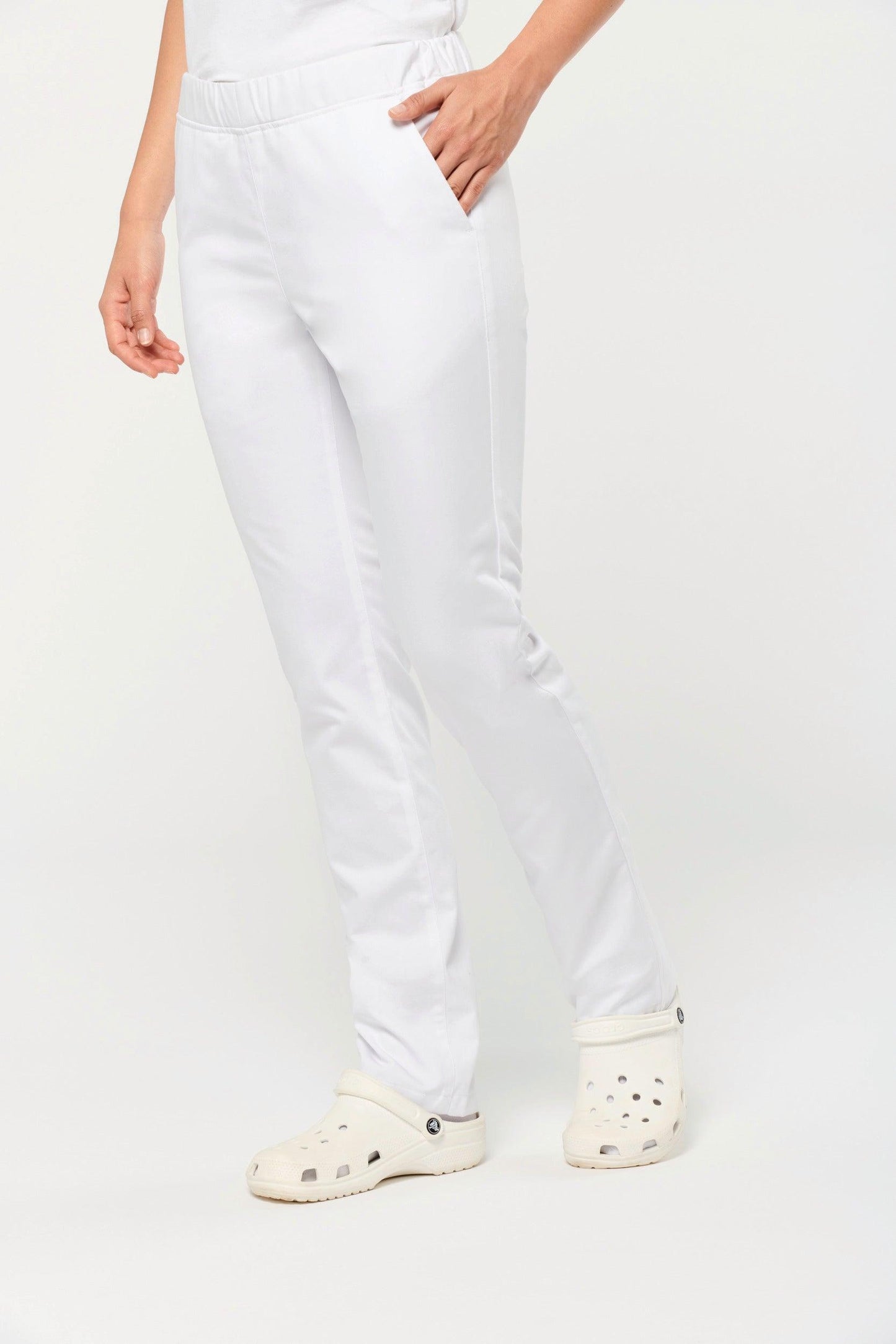 Pantalon polycoton femme - La-broderie