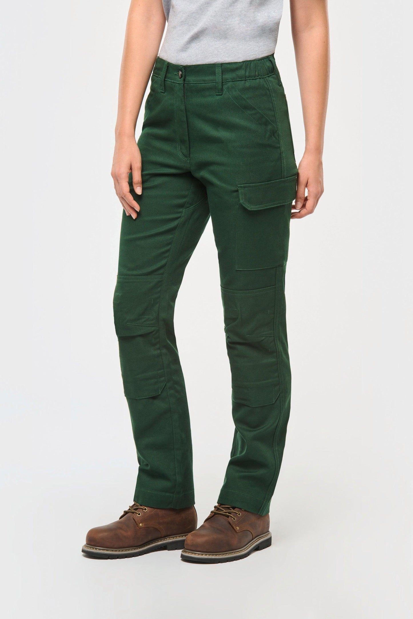 Pantalon de travail multipoches femme - La-broderie
