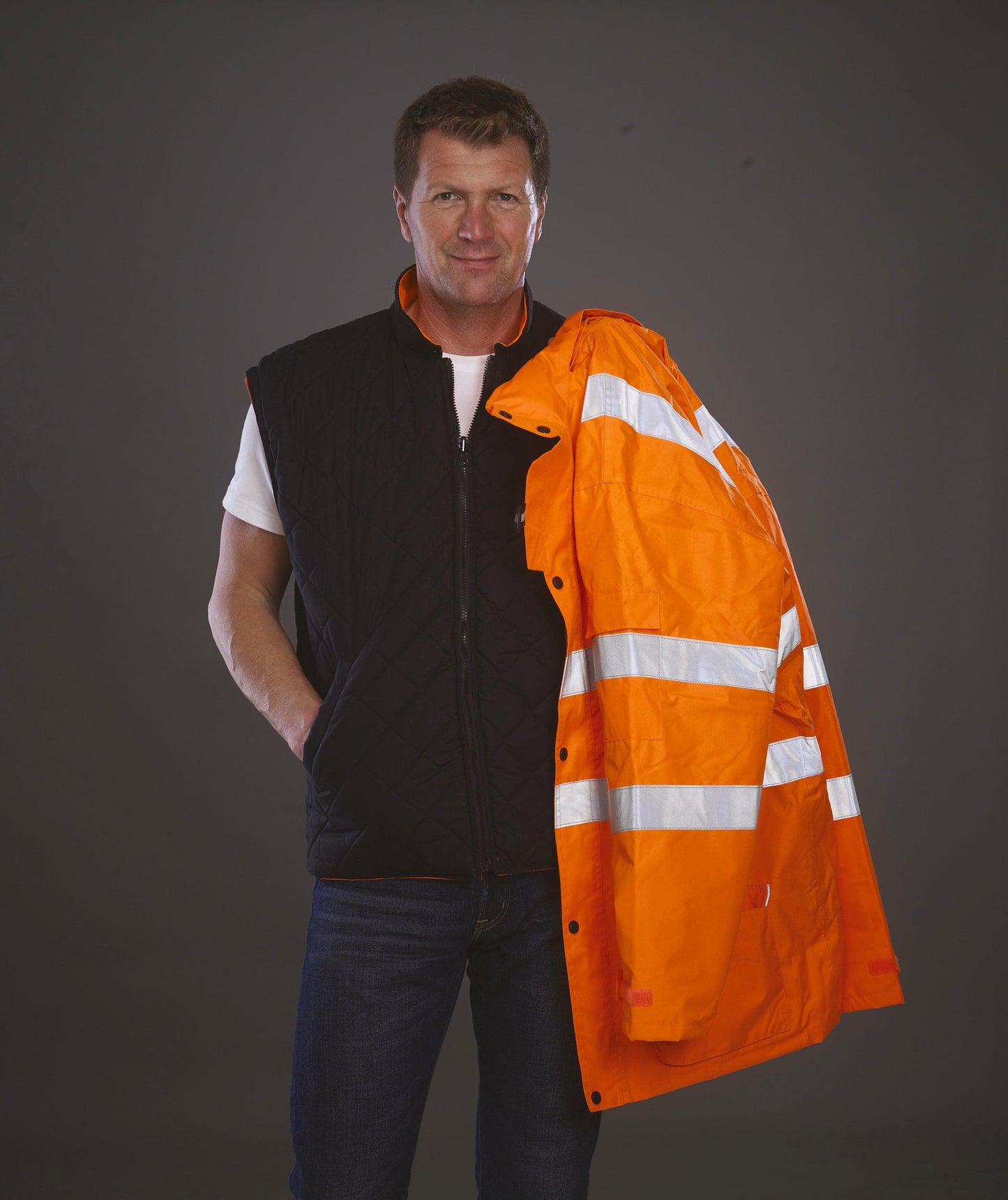 Parka de sécurité haute visibilité 7 en 1 - La-broderie