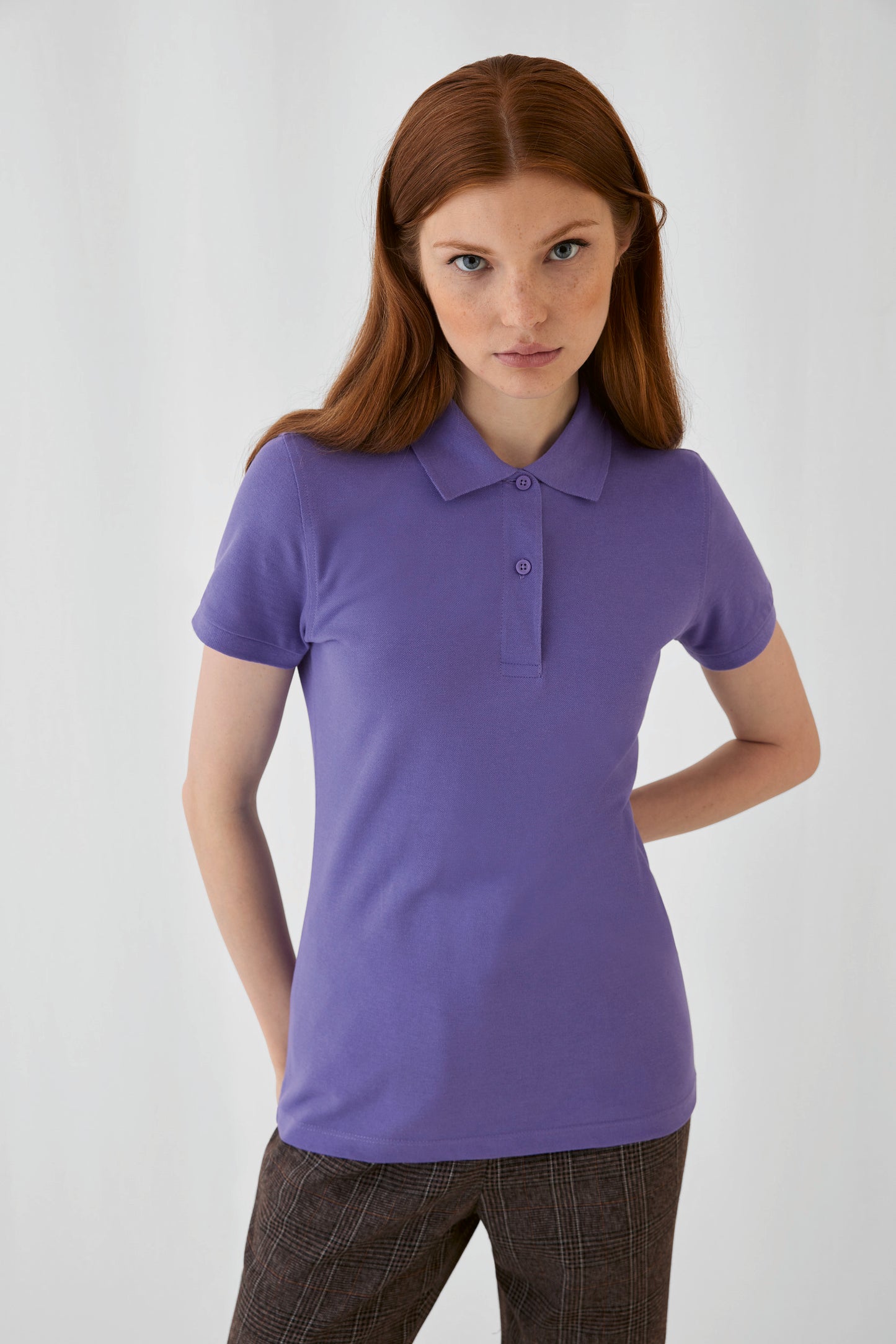 Polo bio femme