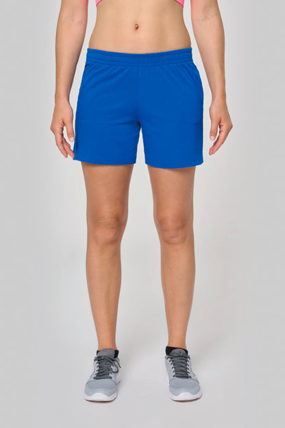 Short jersey sport femme