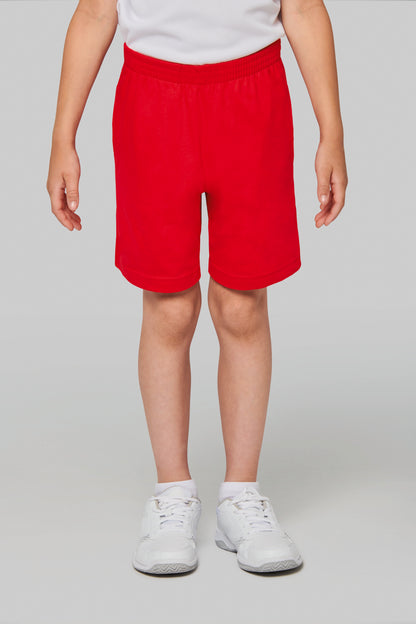 Short jersey sport enfant