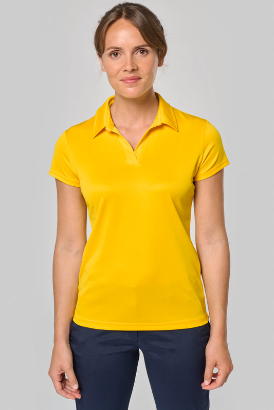 Polo sport manches courtes femme