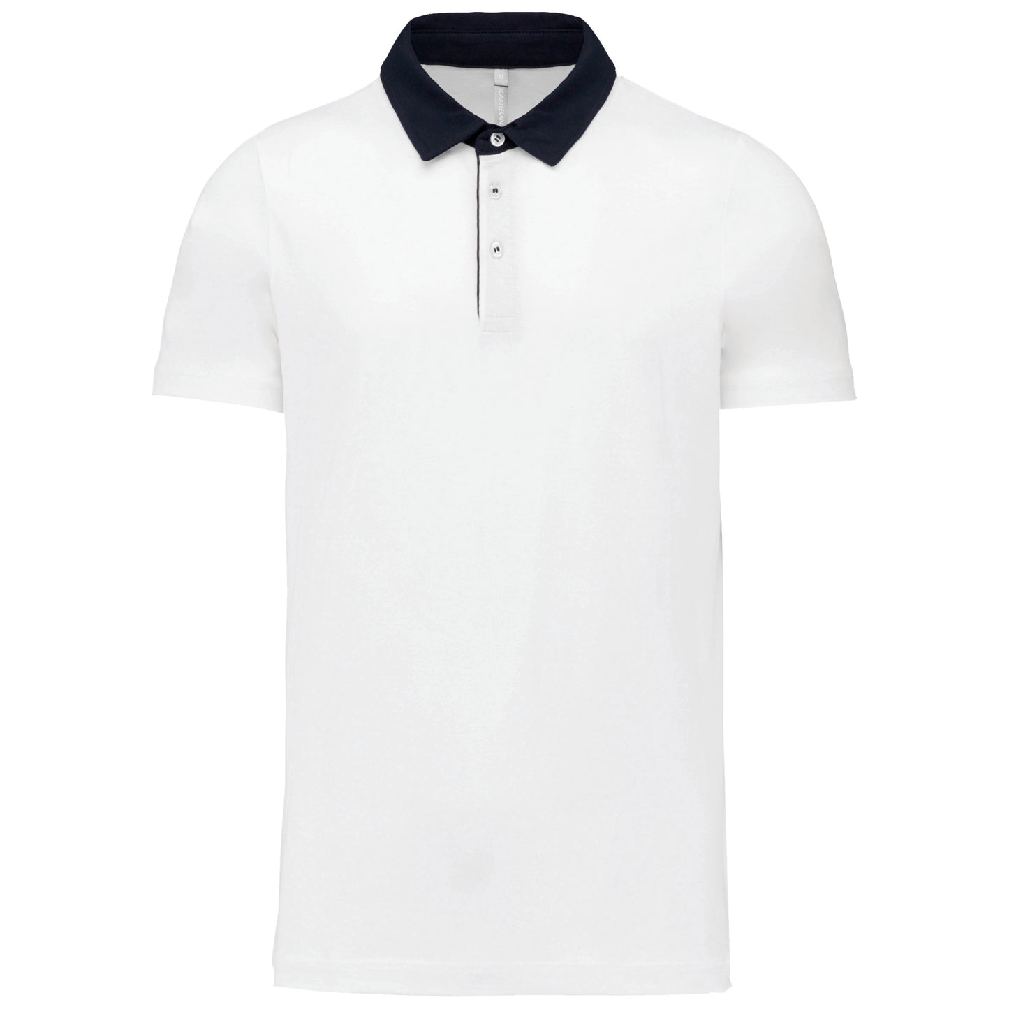 Polo jersey bicolore homme