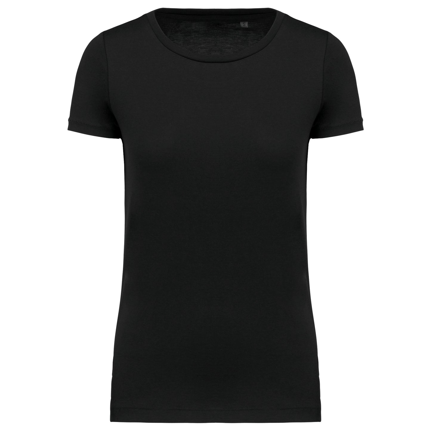 T-shirt Supima® col rond manches courtes femme